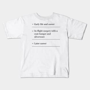 Wiki Memeshirt / Humor Typography Design Kids T-Shirt